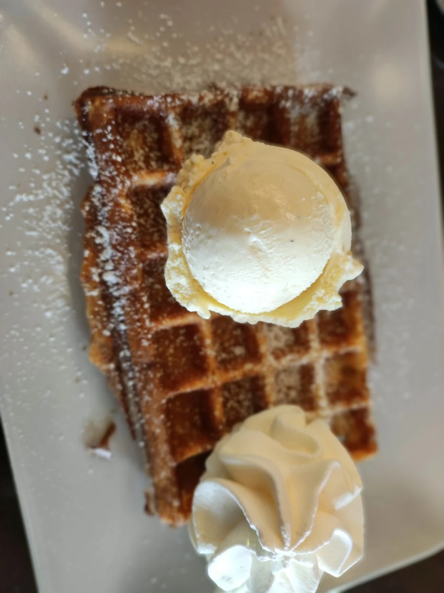 Waffeln Mit Eis