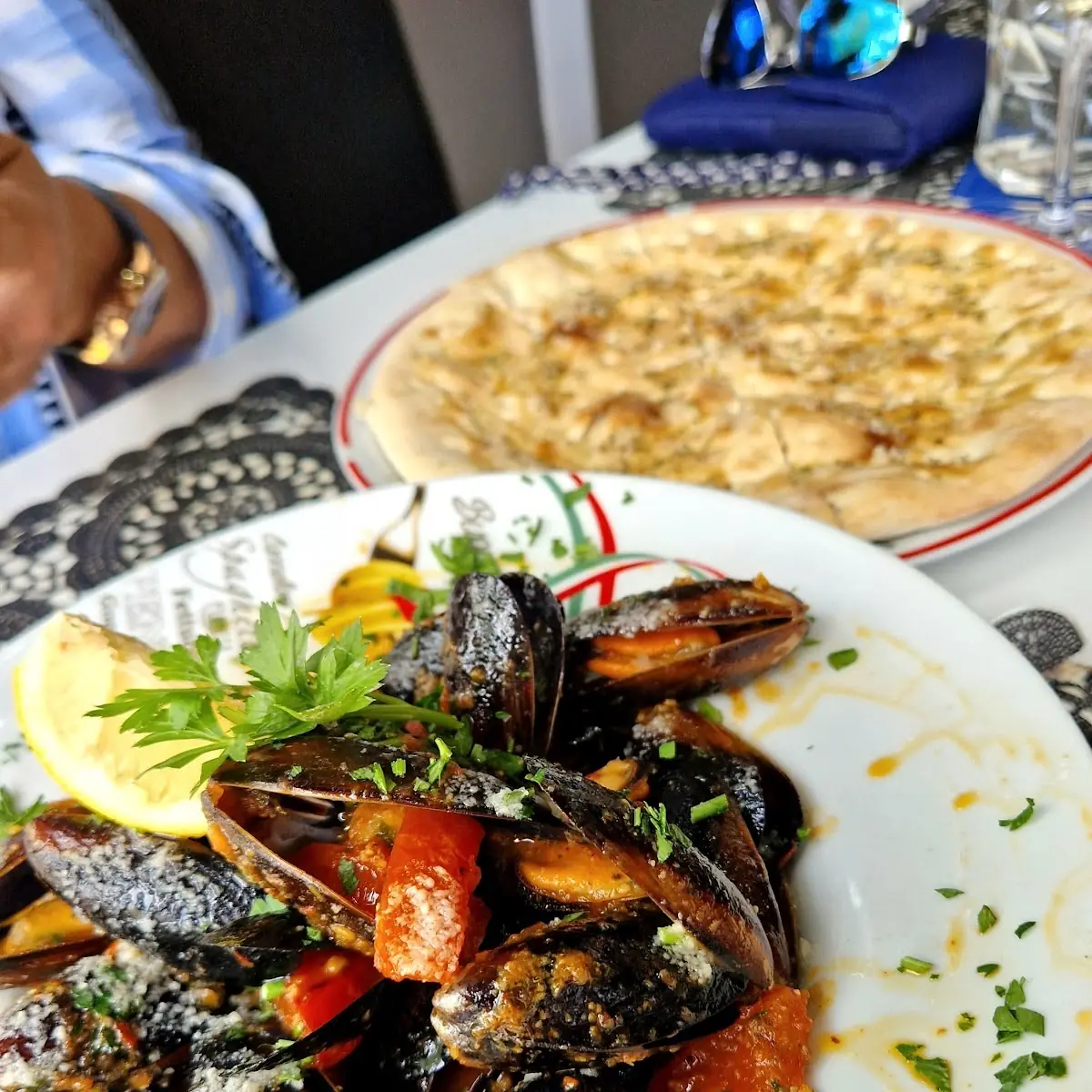 Muscheln In Tomatensauce