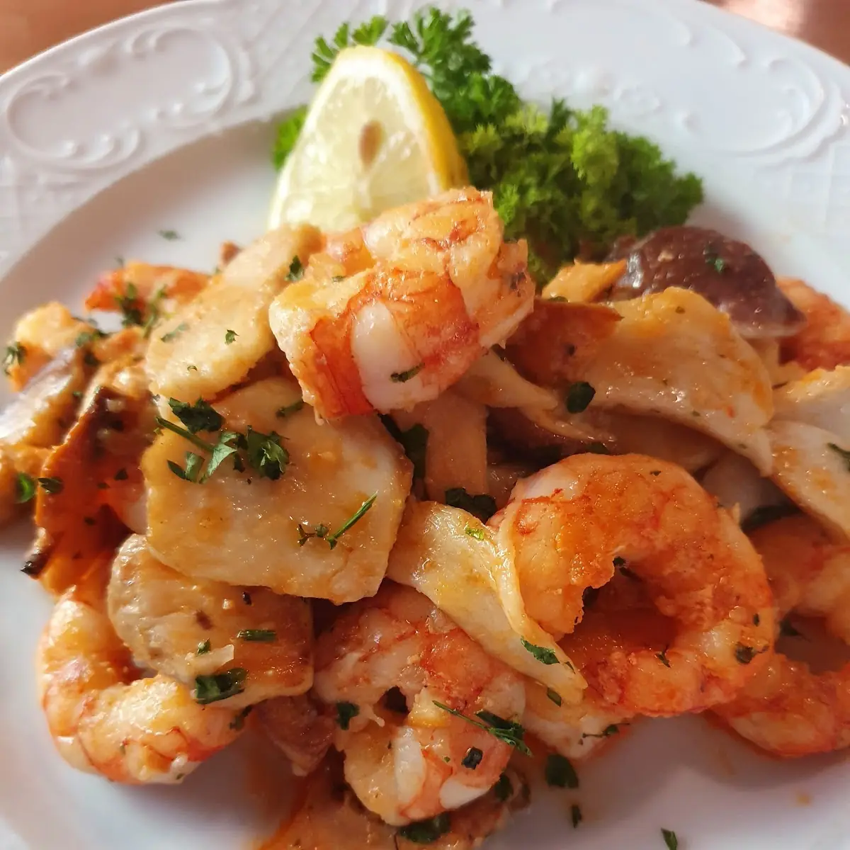 Scampi Gegrillt