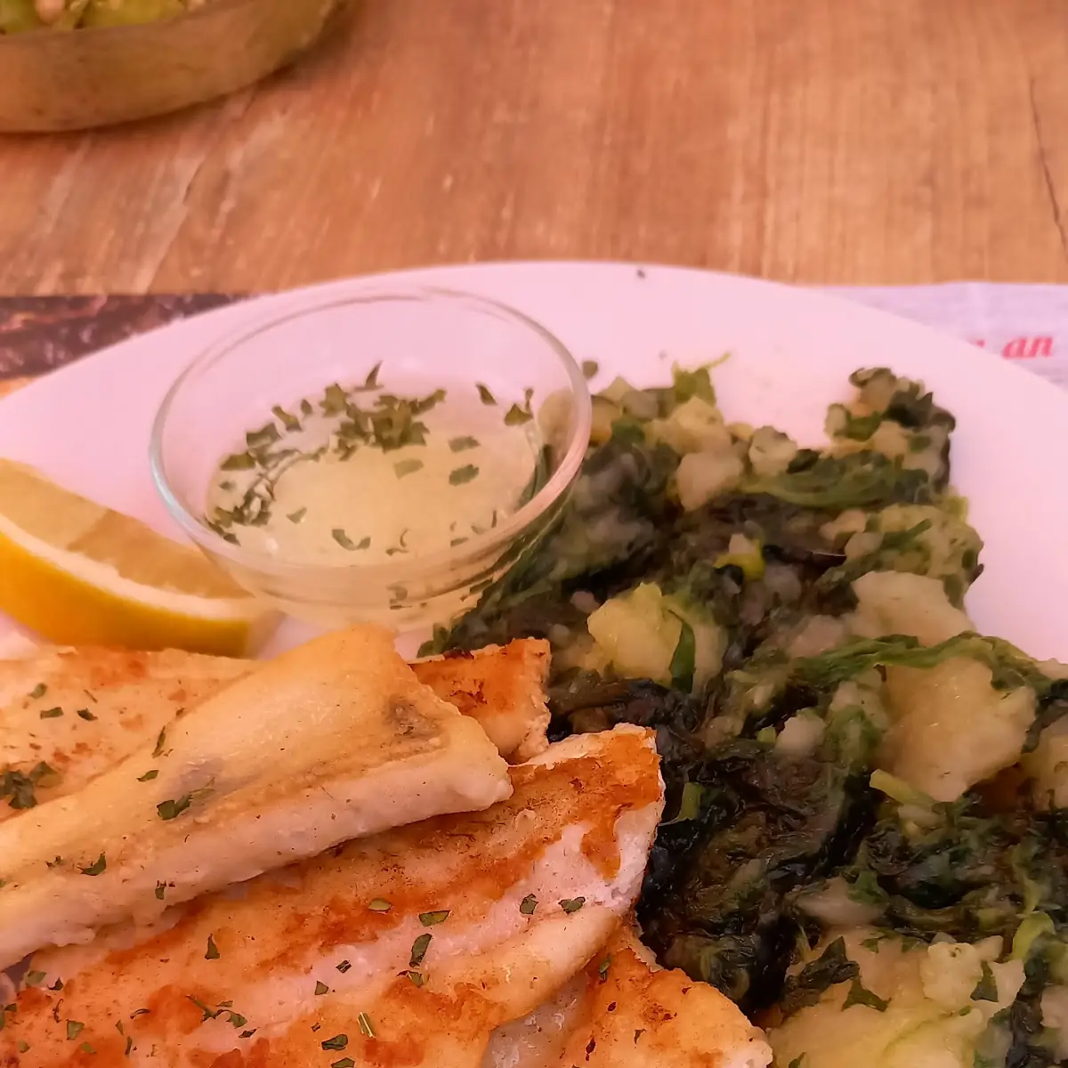 Zander Mit Mangold Kartoffeln