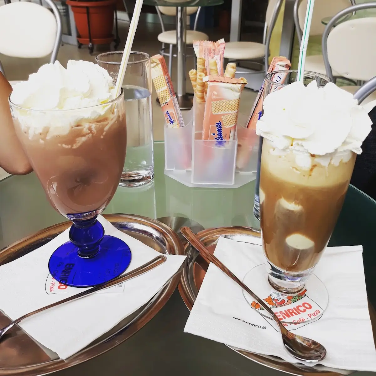 Eiskaffee Und Eisschokolade