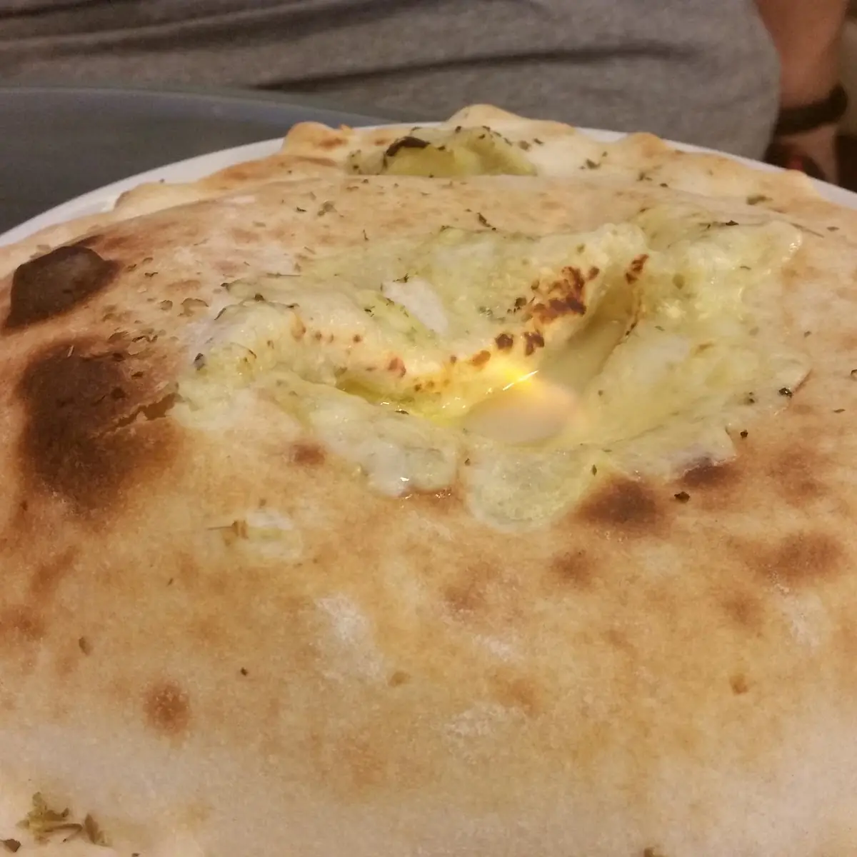 Flambiertes Eis