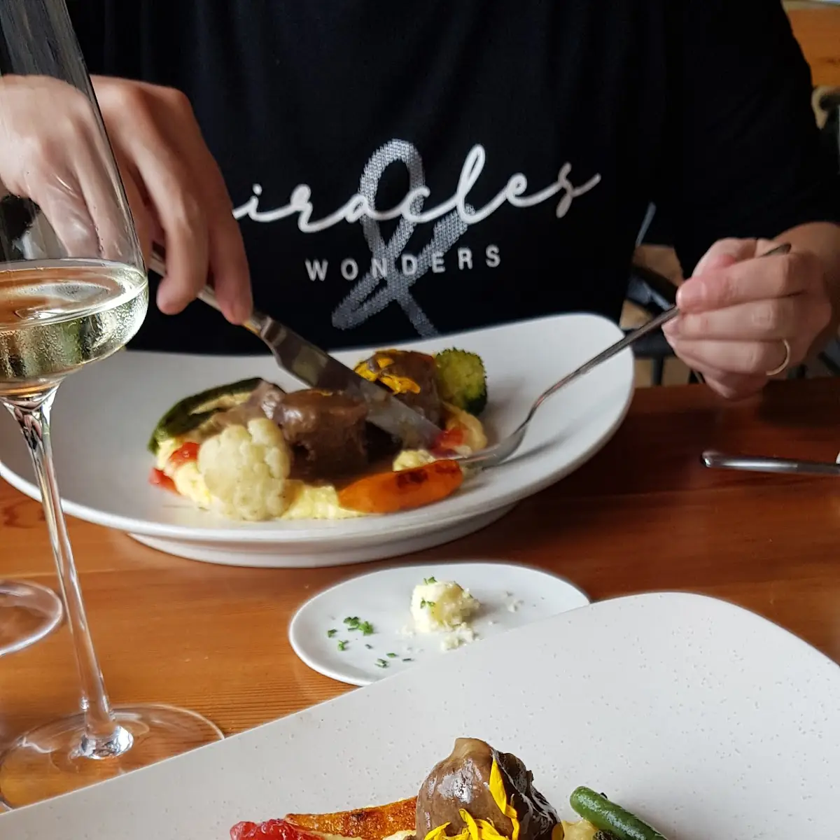 Geschmortes Vom Rind Mit Cremepolenta
