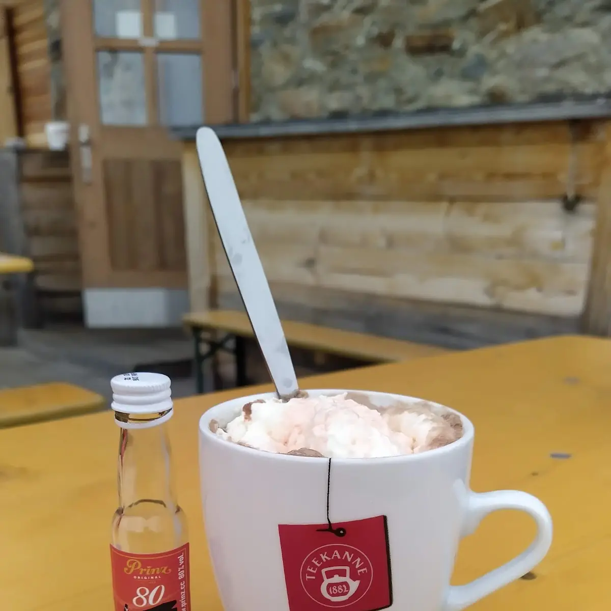 Heisse Chocolade Mit Rum