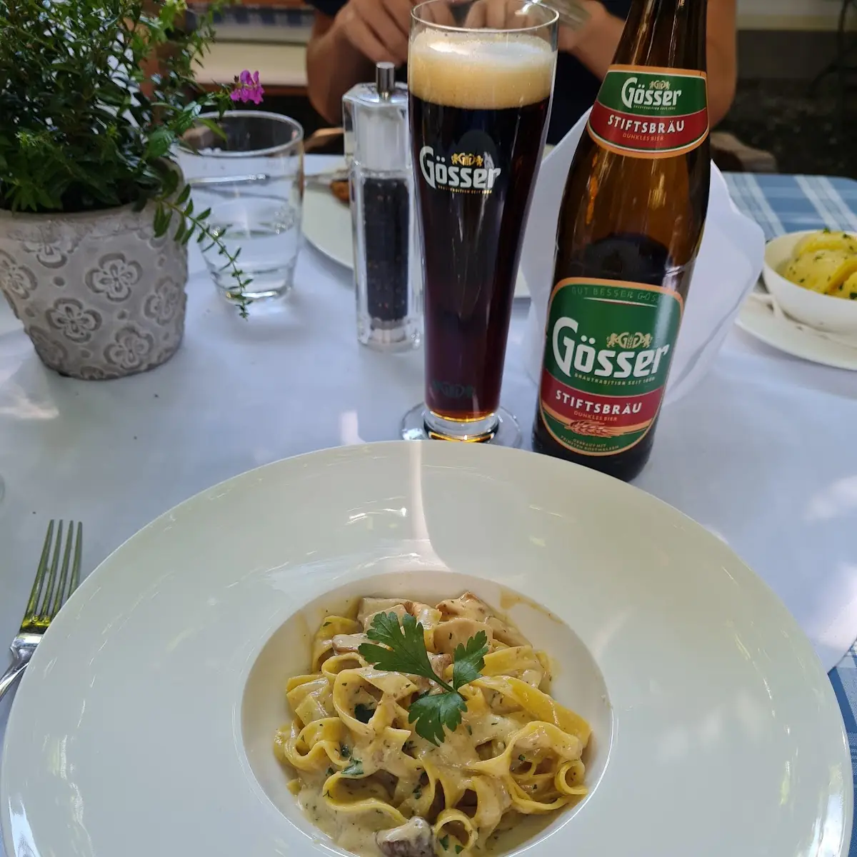 Pasta Mit Pilzsoße