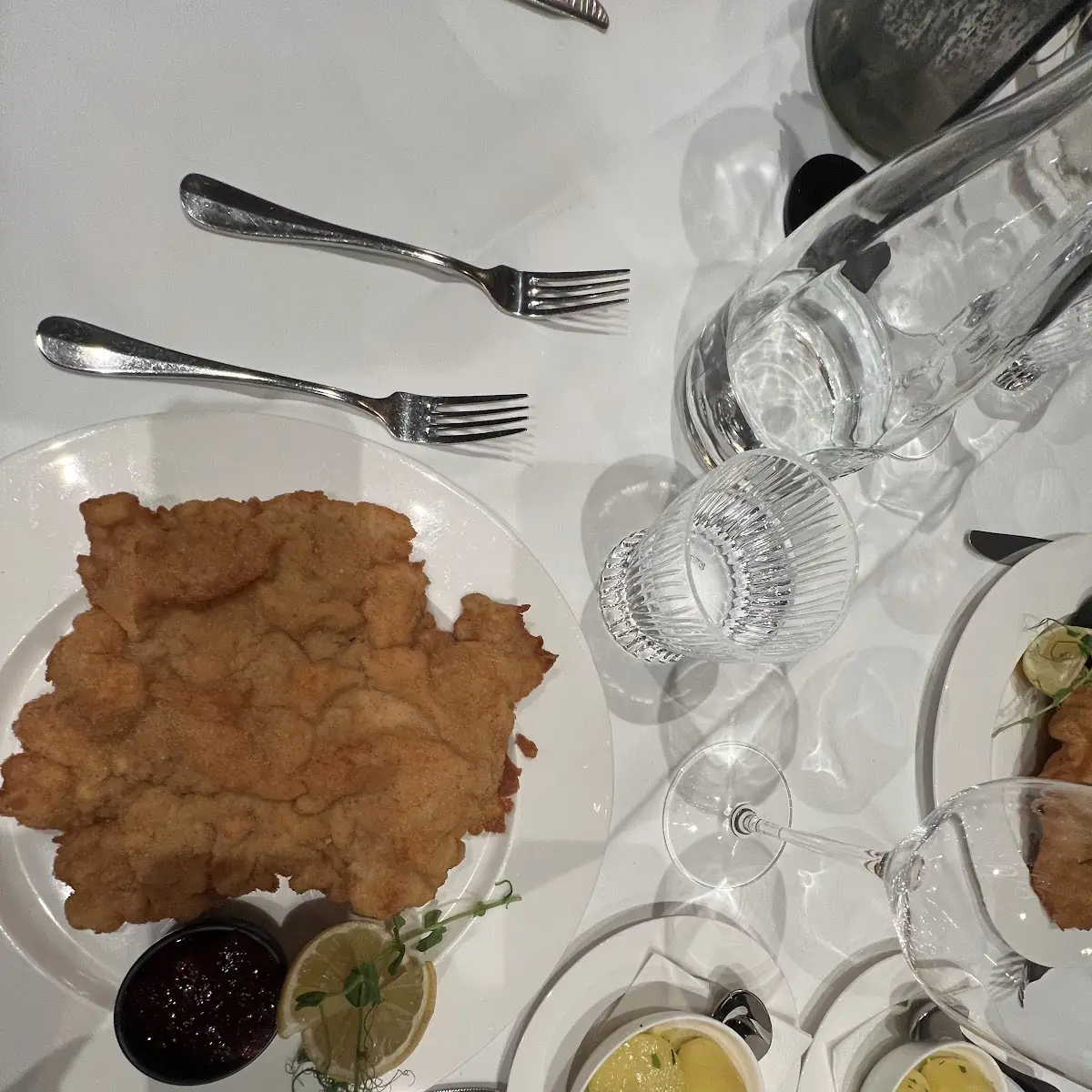 Veal Wiener Schnitzel Wiener Art