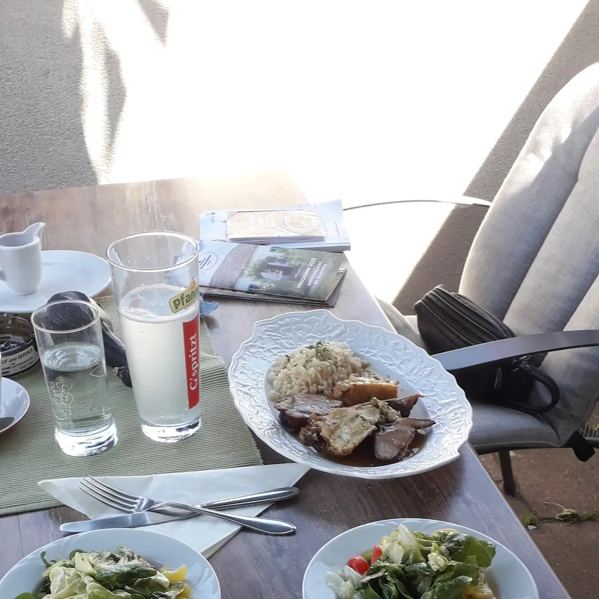 Gemischter Salat Kalbsbrust