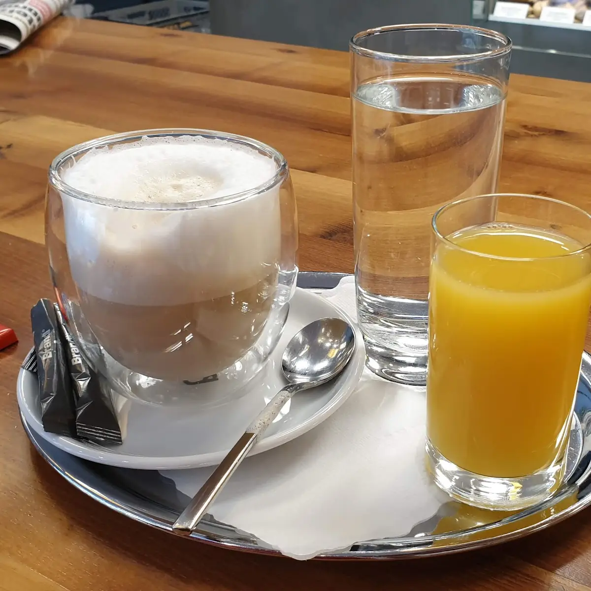 Brandl Frühstück Latte Macchiato