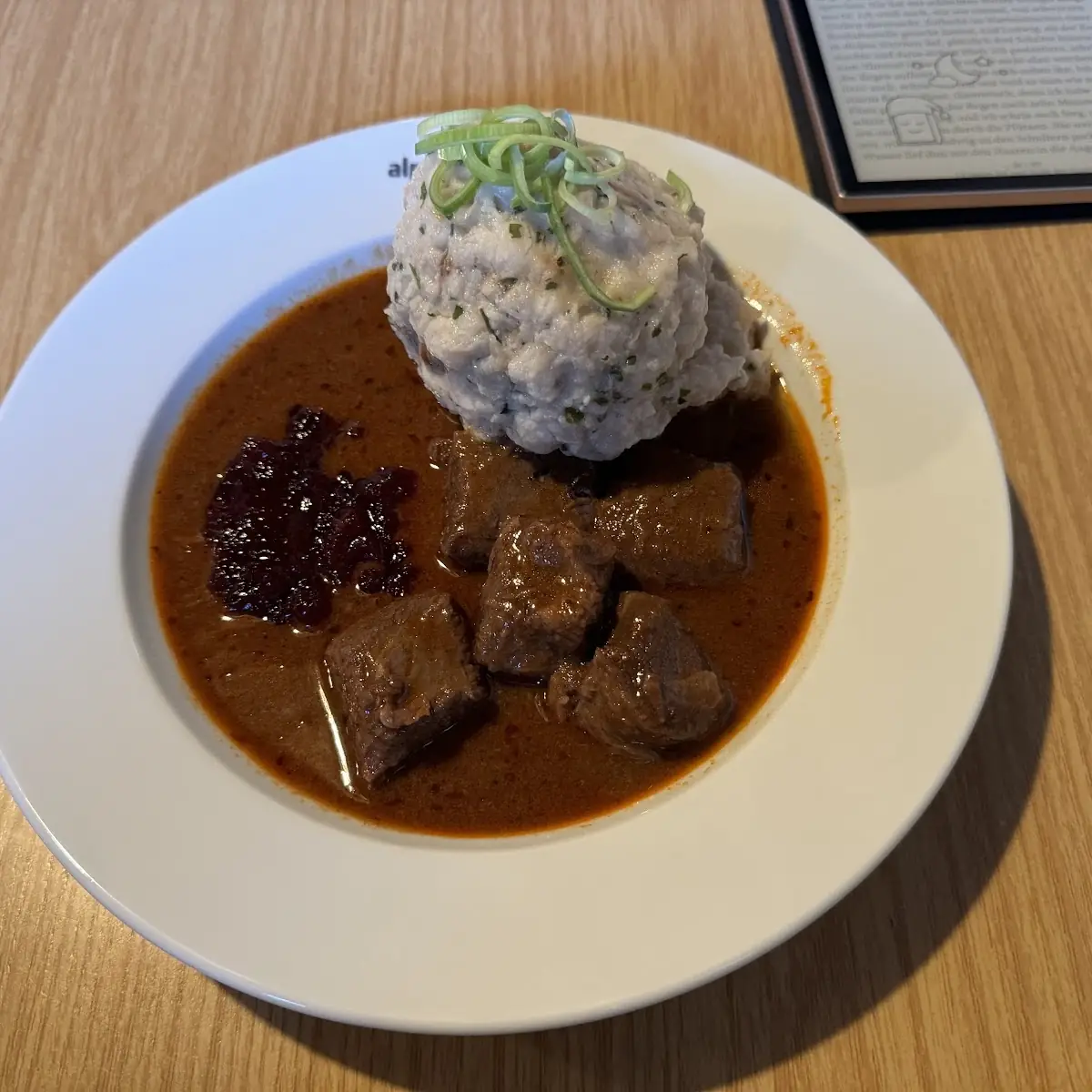 Hirsch Filet Mit Hausgemachten Knödel