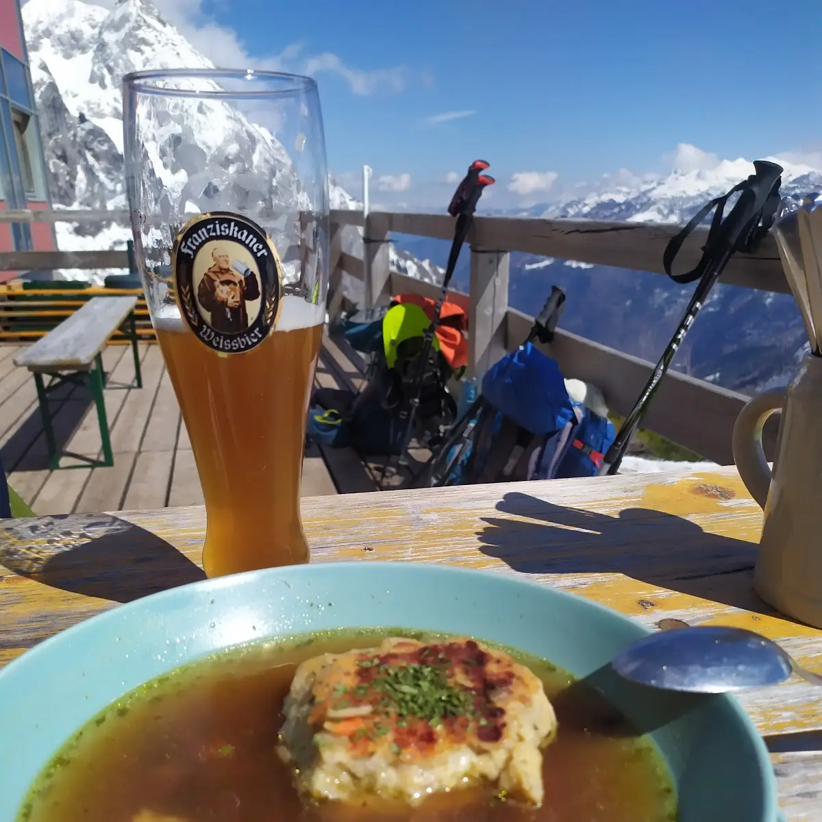 Kaspressknödelsuppe