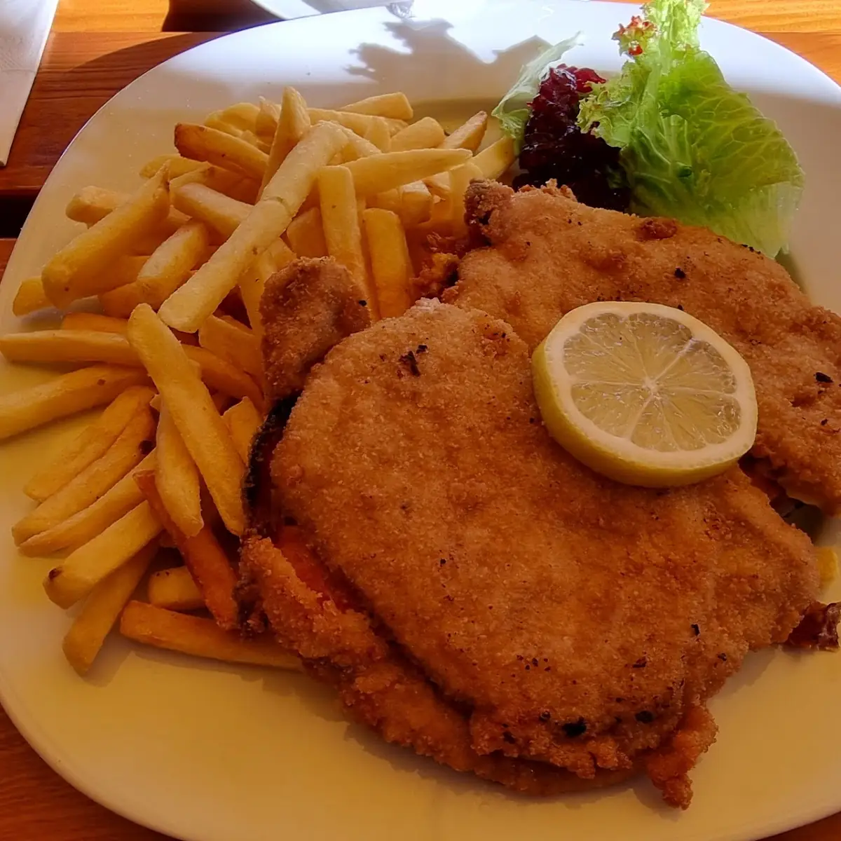 Cordon Bleu Mit Pommes