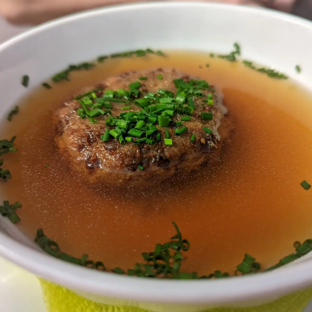 Kaspressknödel Suppe