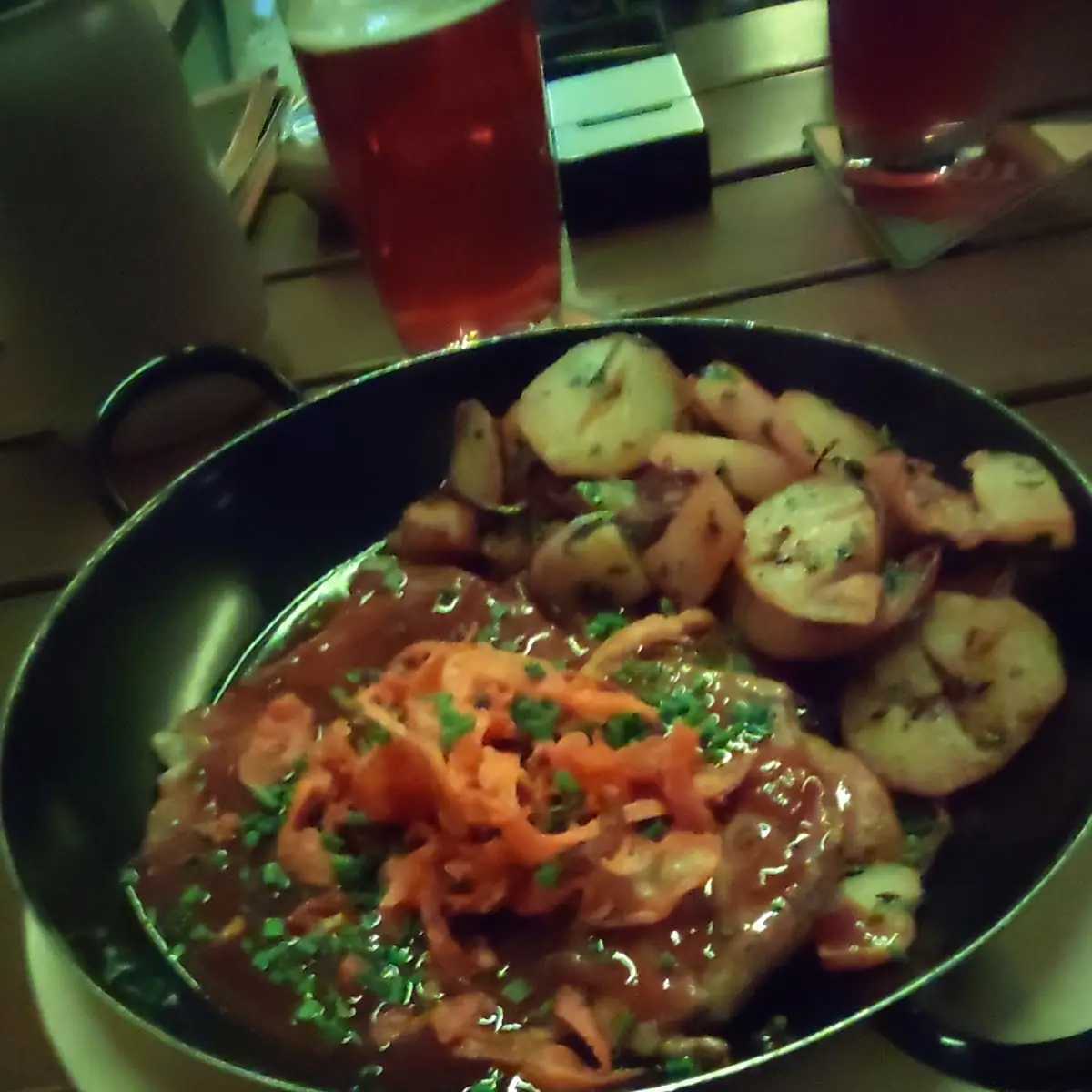 Zwiebelrostbraten