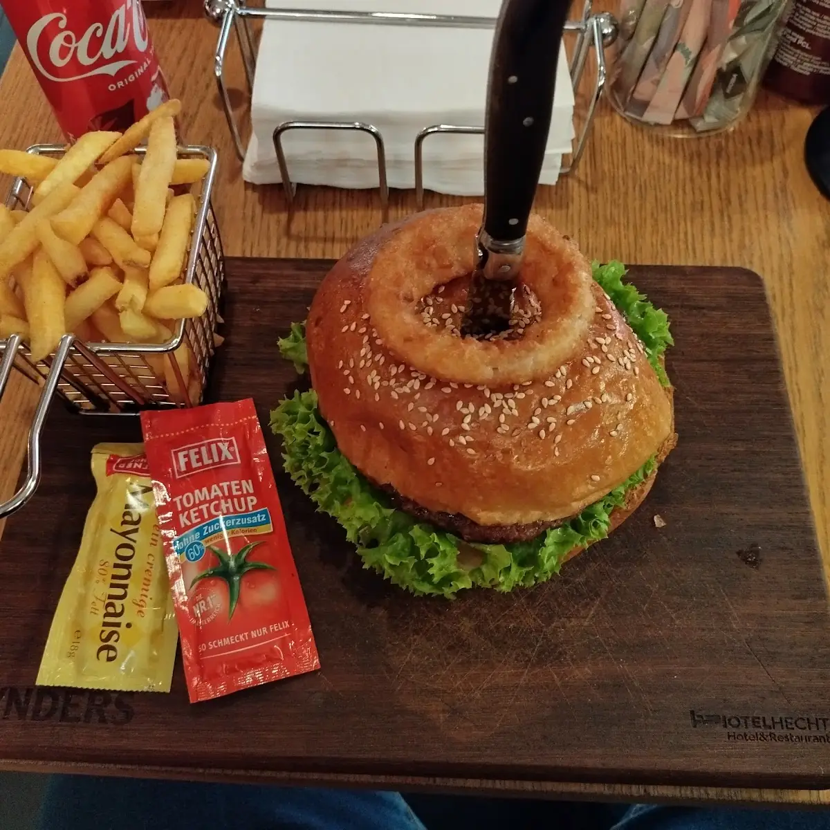 Hawaii Burger Menü