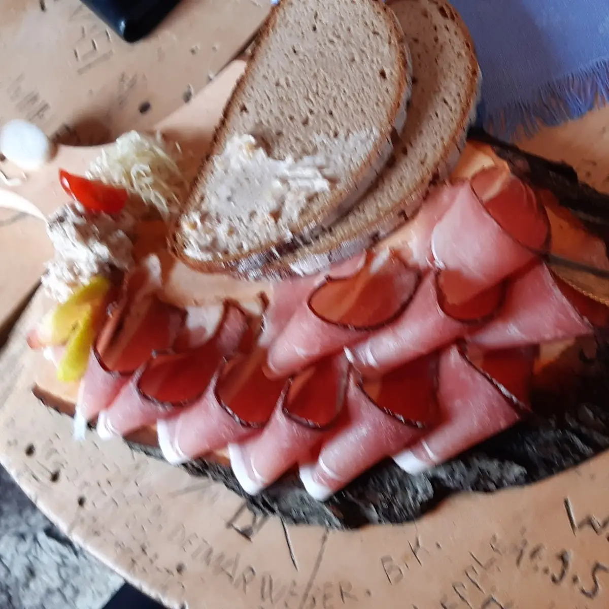 Schinken Platte