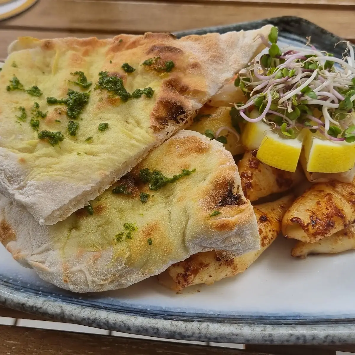 Gegrillte Calamari