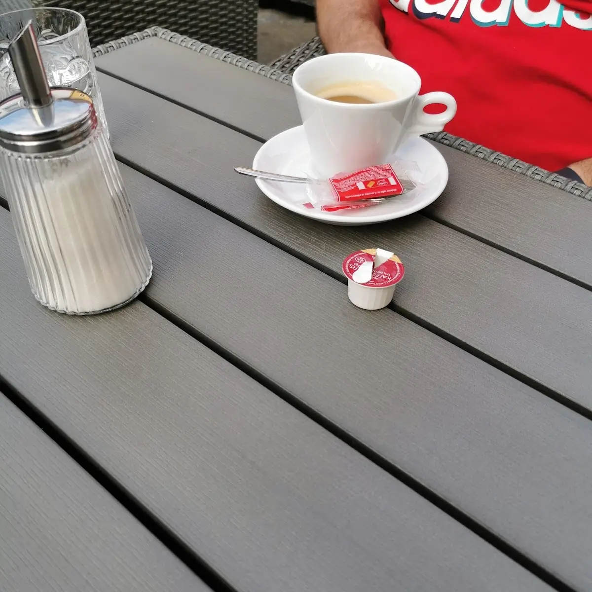 Verlängernten Kaffee