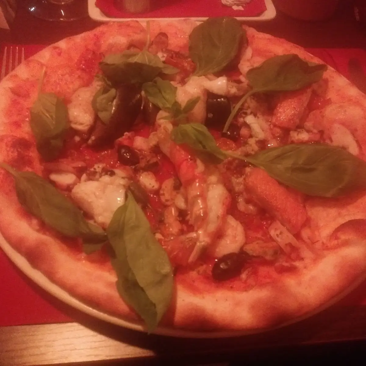 Pizza Diavolo Scharf