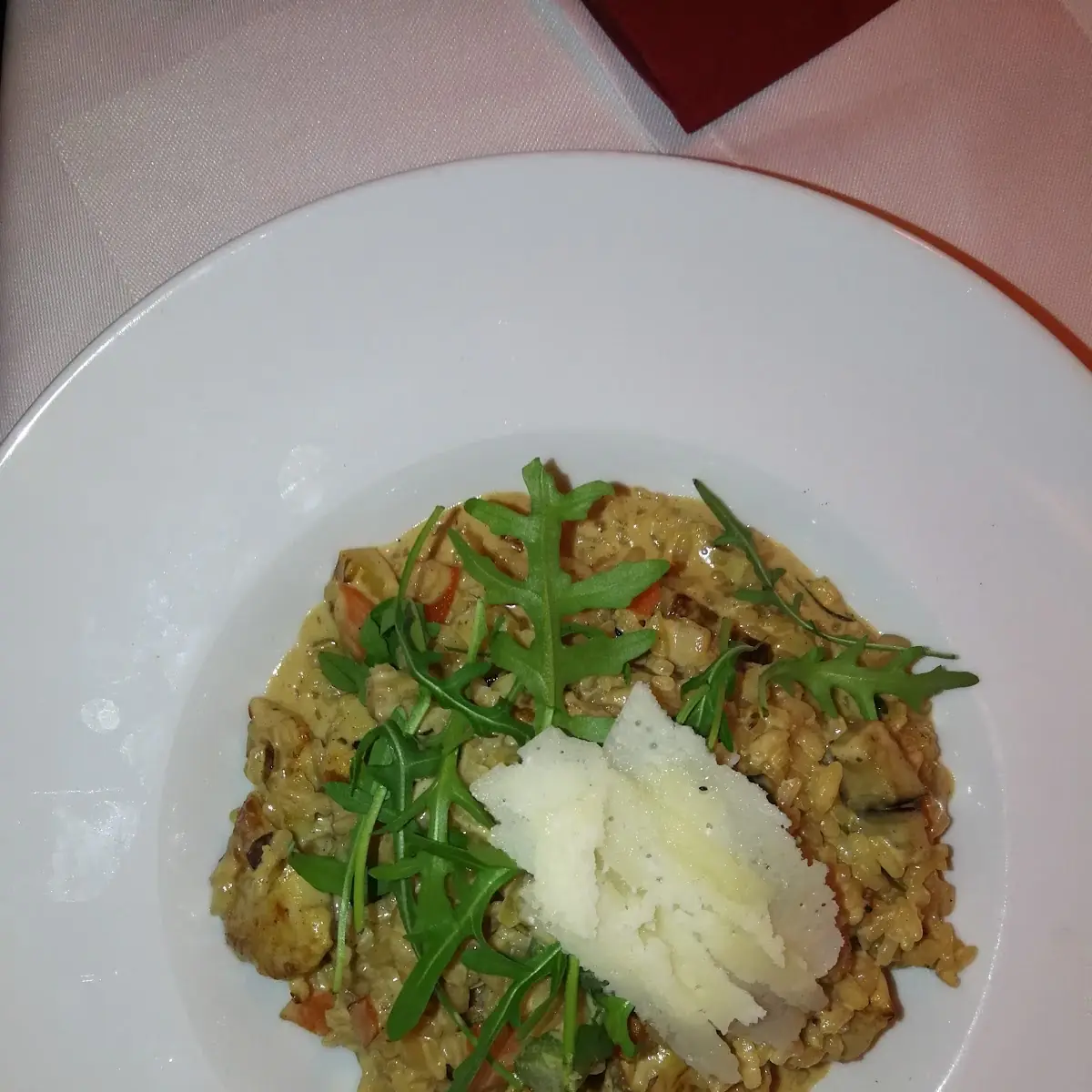 Risotto Mit Huhn Und Gemüse