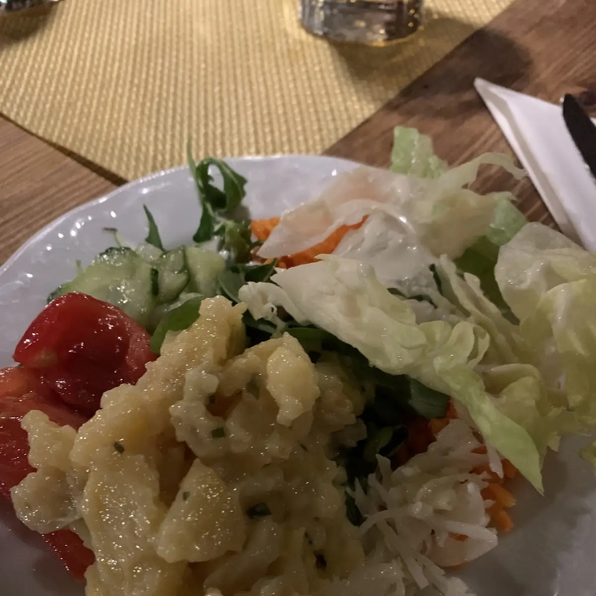Salat Vom Buffet