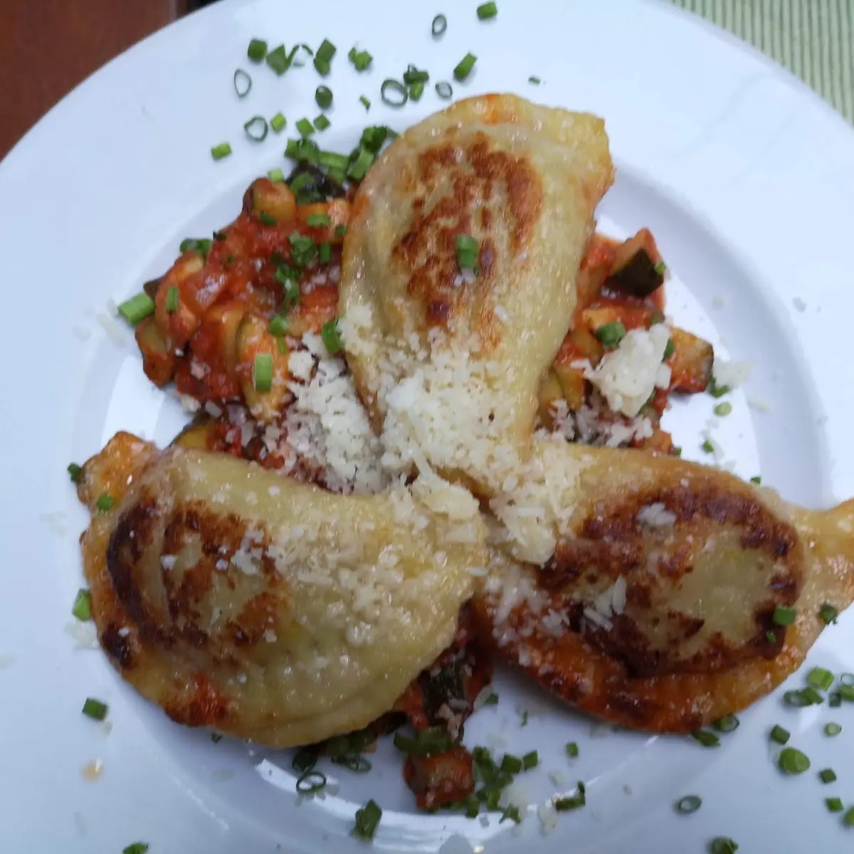 Kartoffel Ravioli Mit Fleischfülle