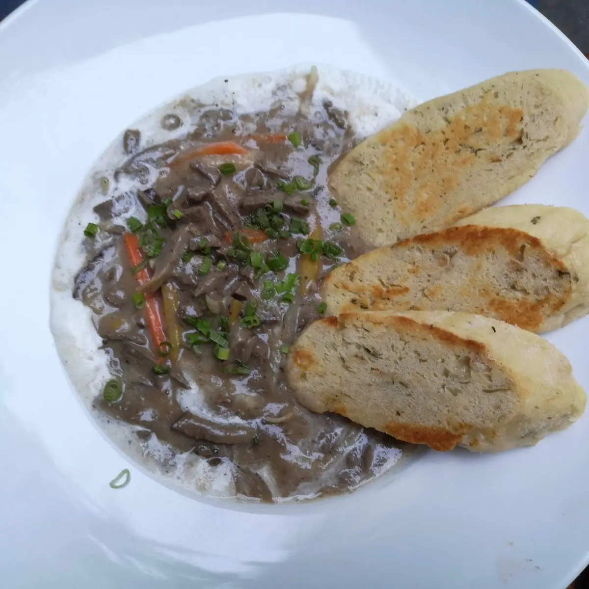 Rahmherz Mit Böhmischen Knödeln