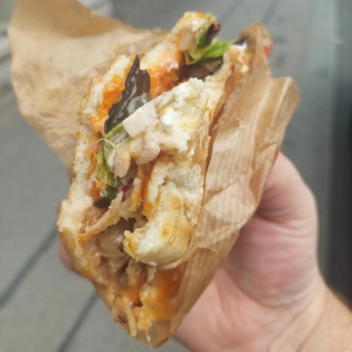 Hühner Gemüse Kebab