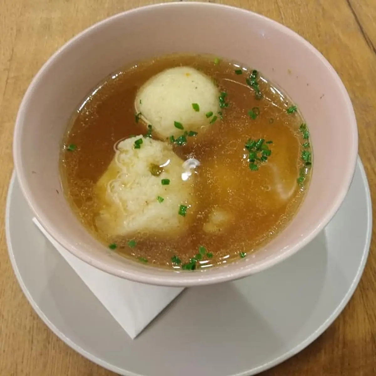 Griesnockerl Suppe