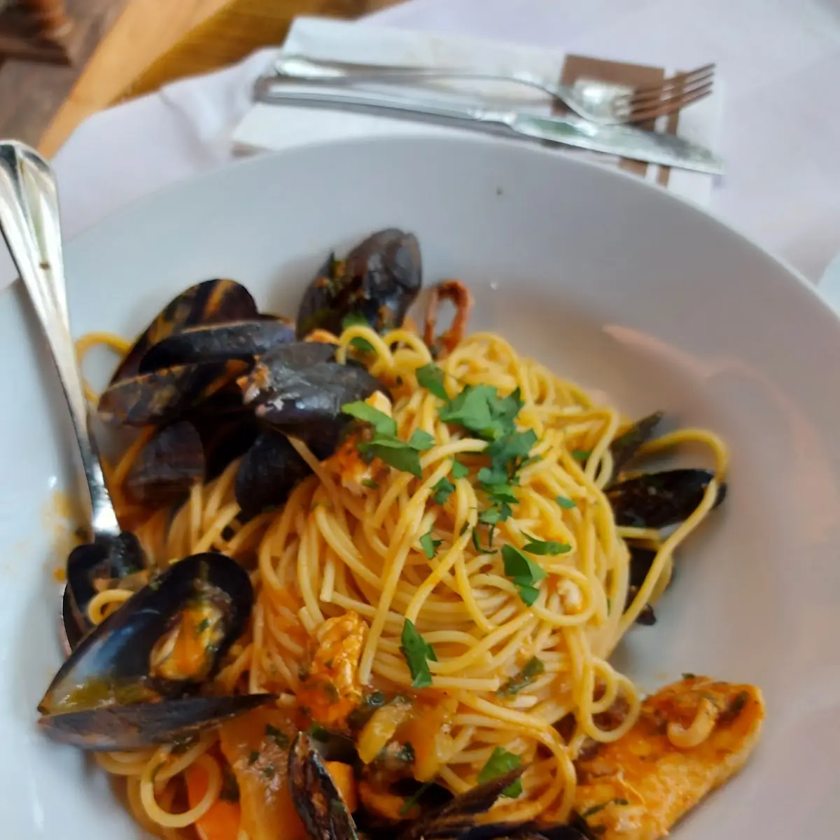 Spaghetti Frutti Di Mare