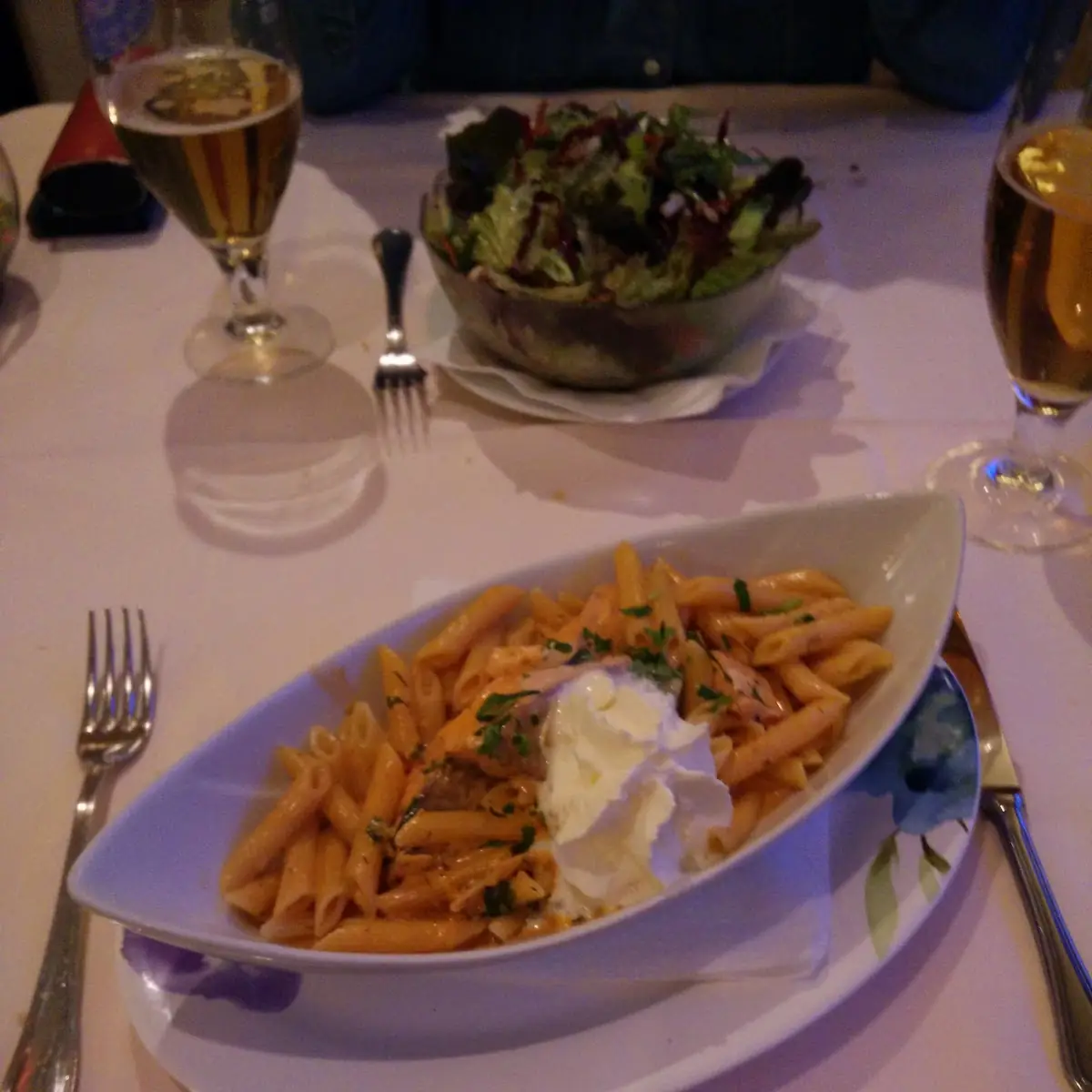 Tagliatelle Al Salmone