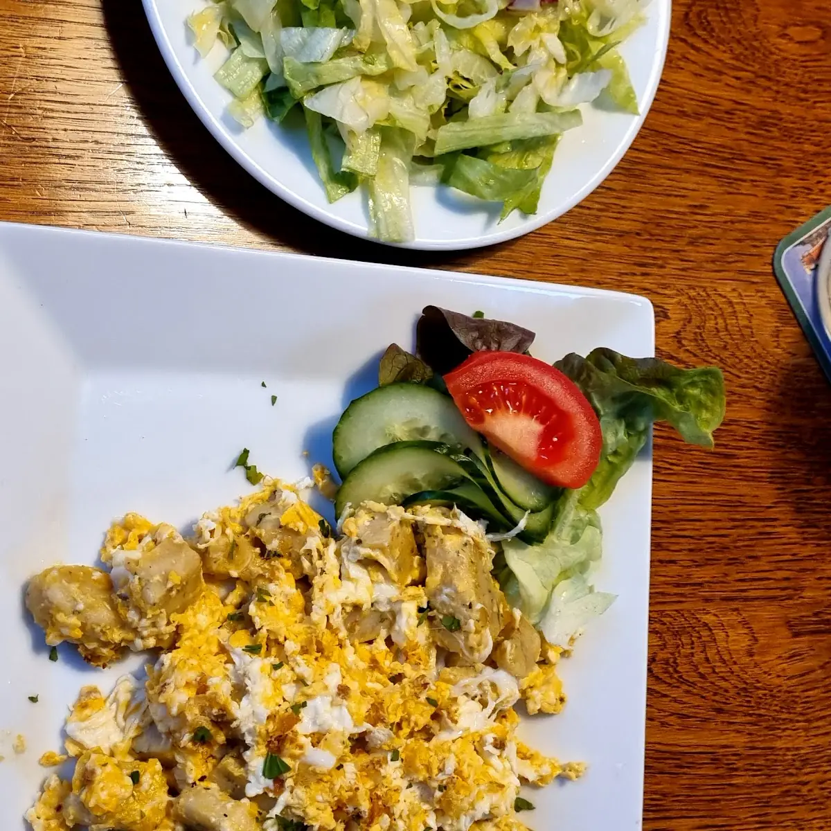 Geröstete Knödel