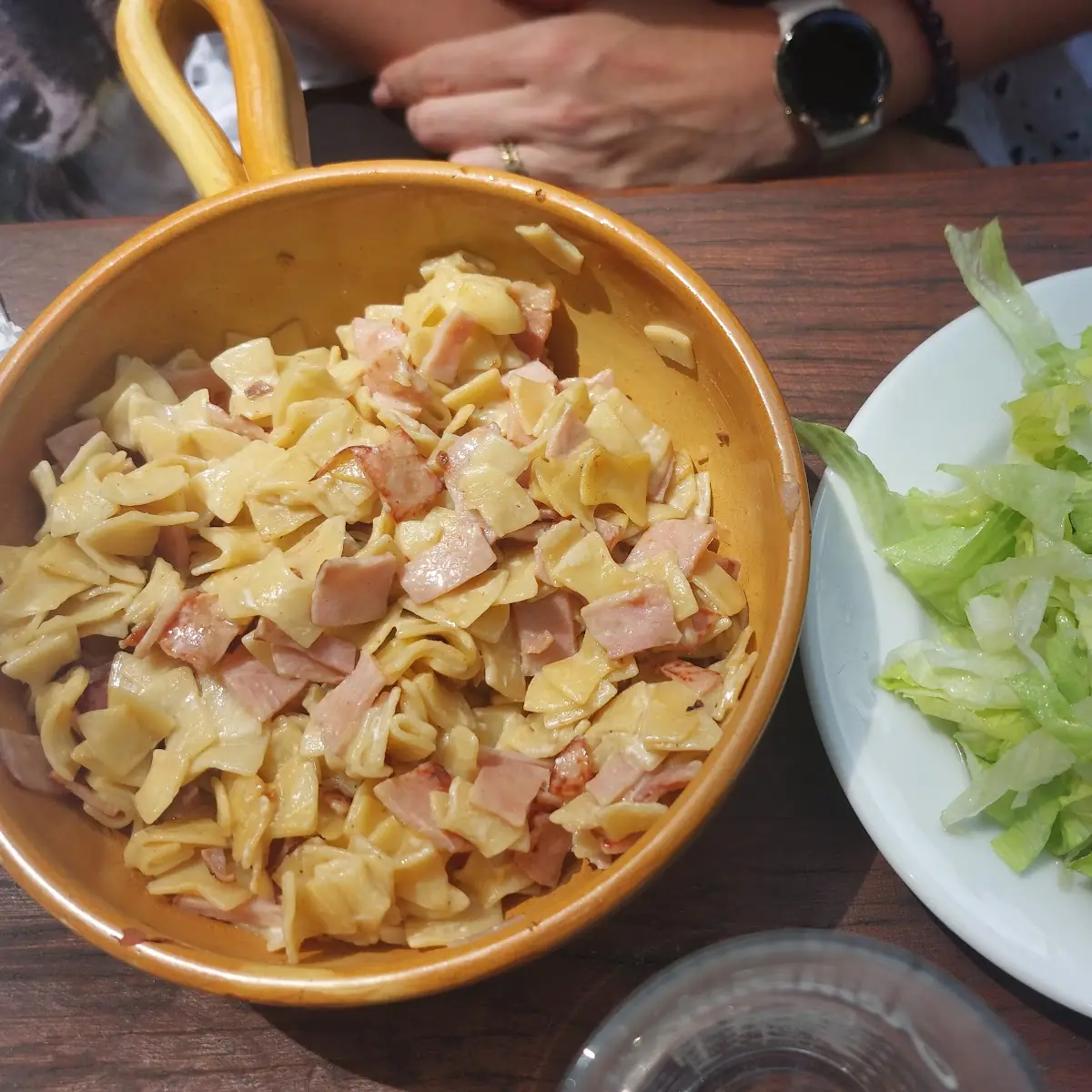 Schinkenfleckerl