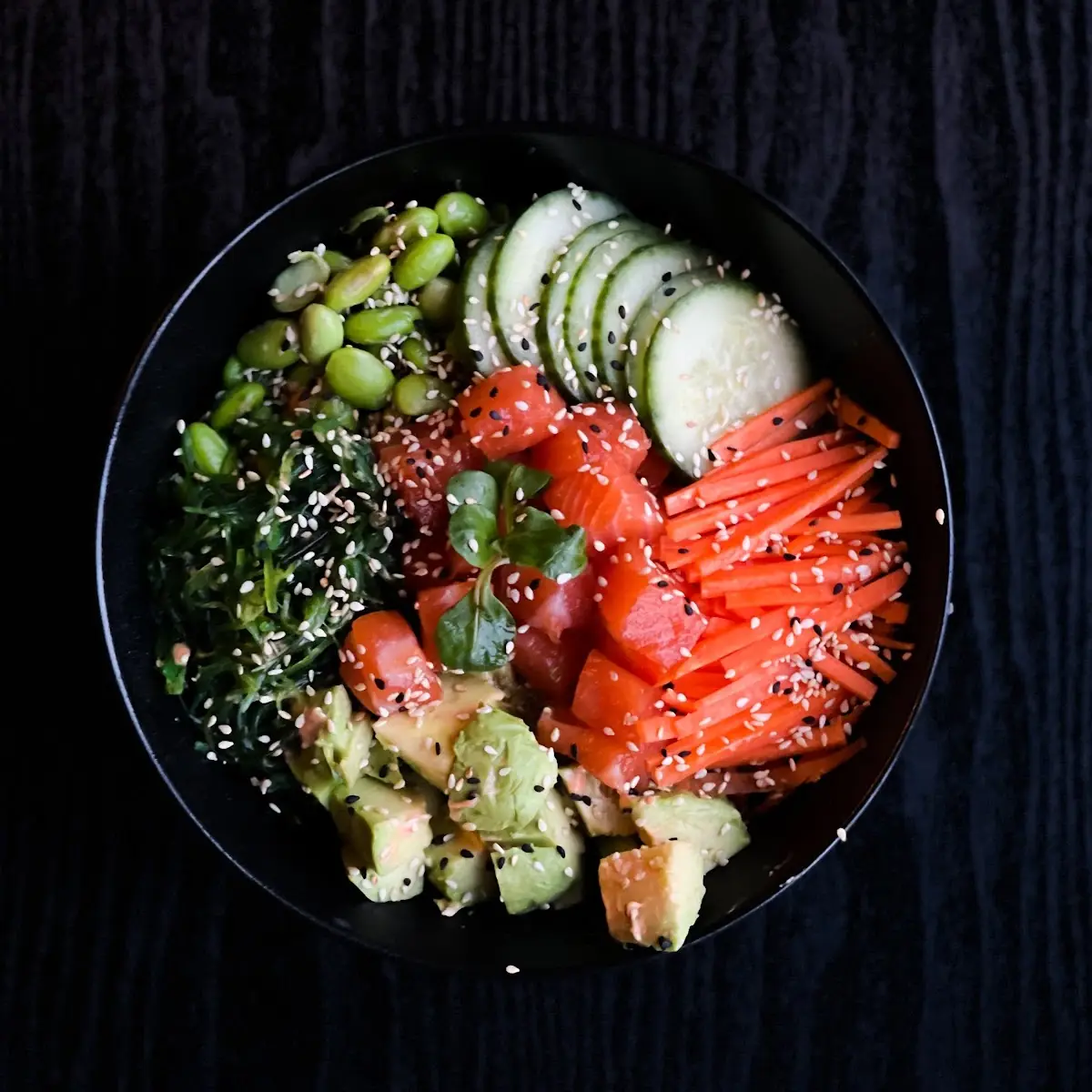Fresh Salmon Bowl