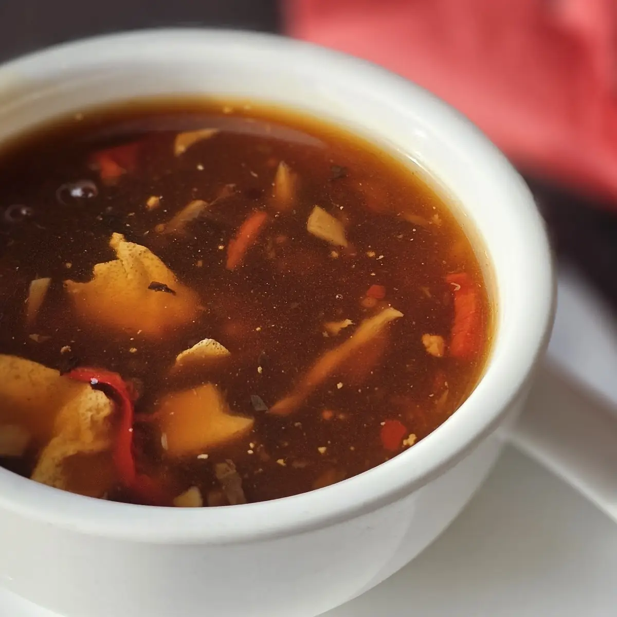 Pikant Säuerliche Suppe