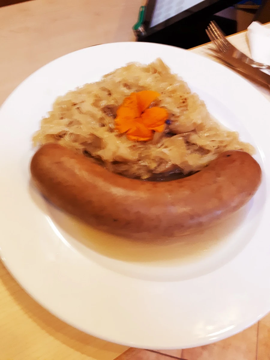 Braune Kesselwurst