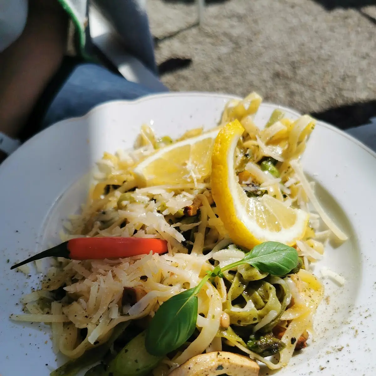 Tagliatelle Mit Spargel