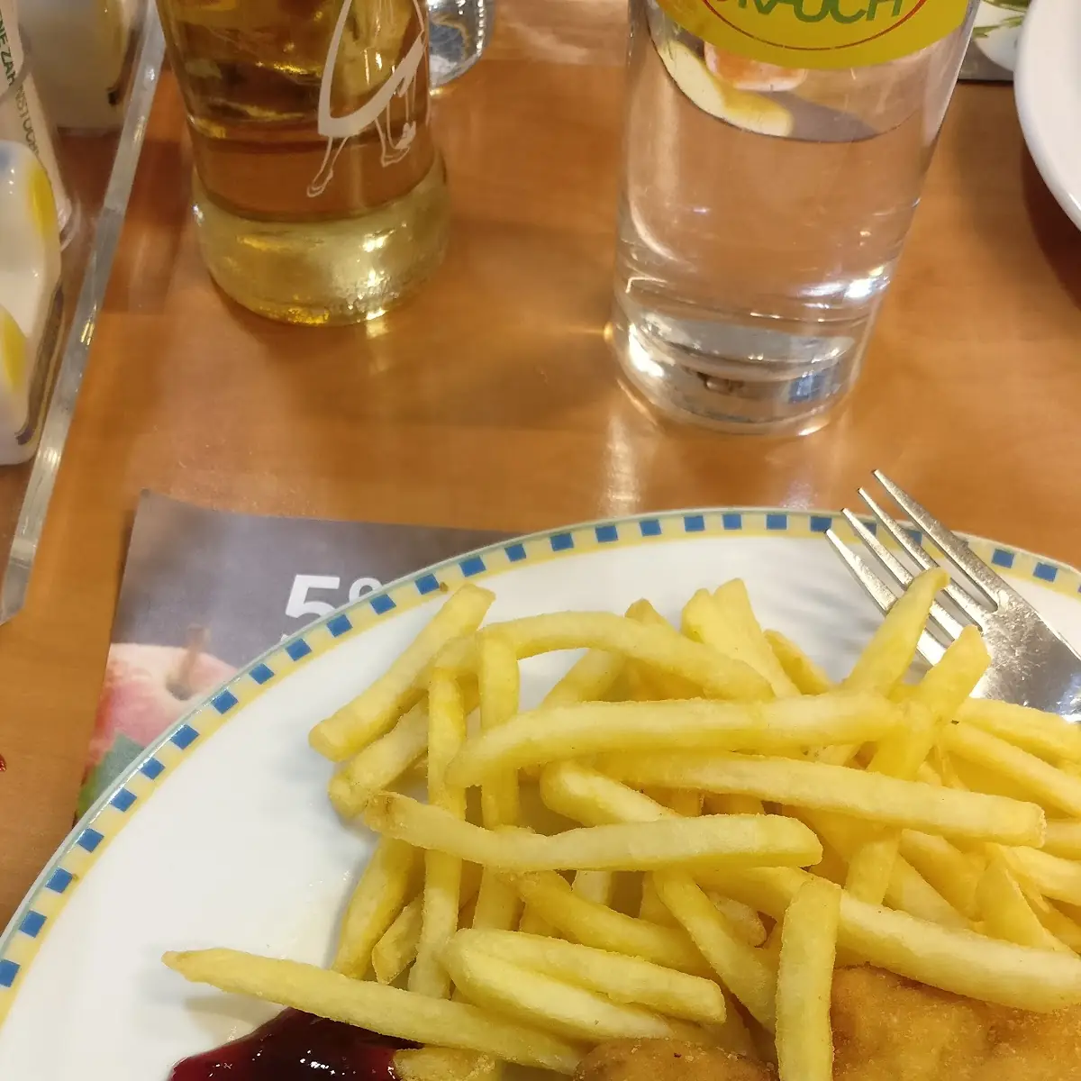Wienerschnitzel Mit Pommes