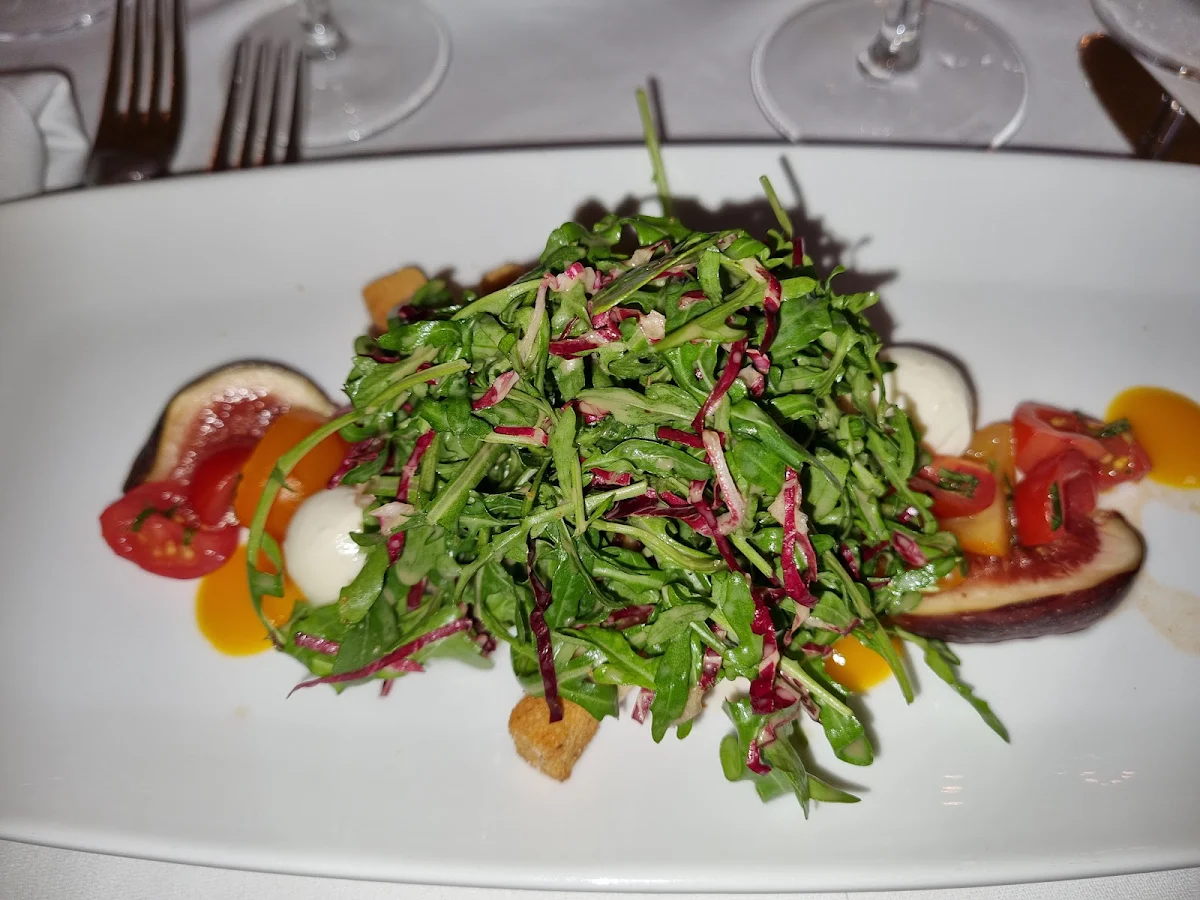 Feigen Mozzarella Salat Mit Rucola