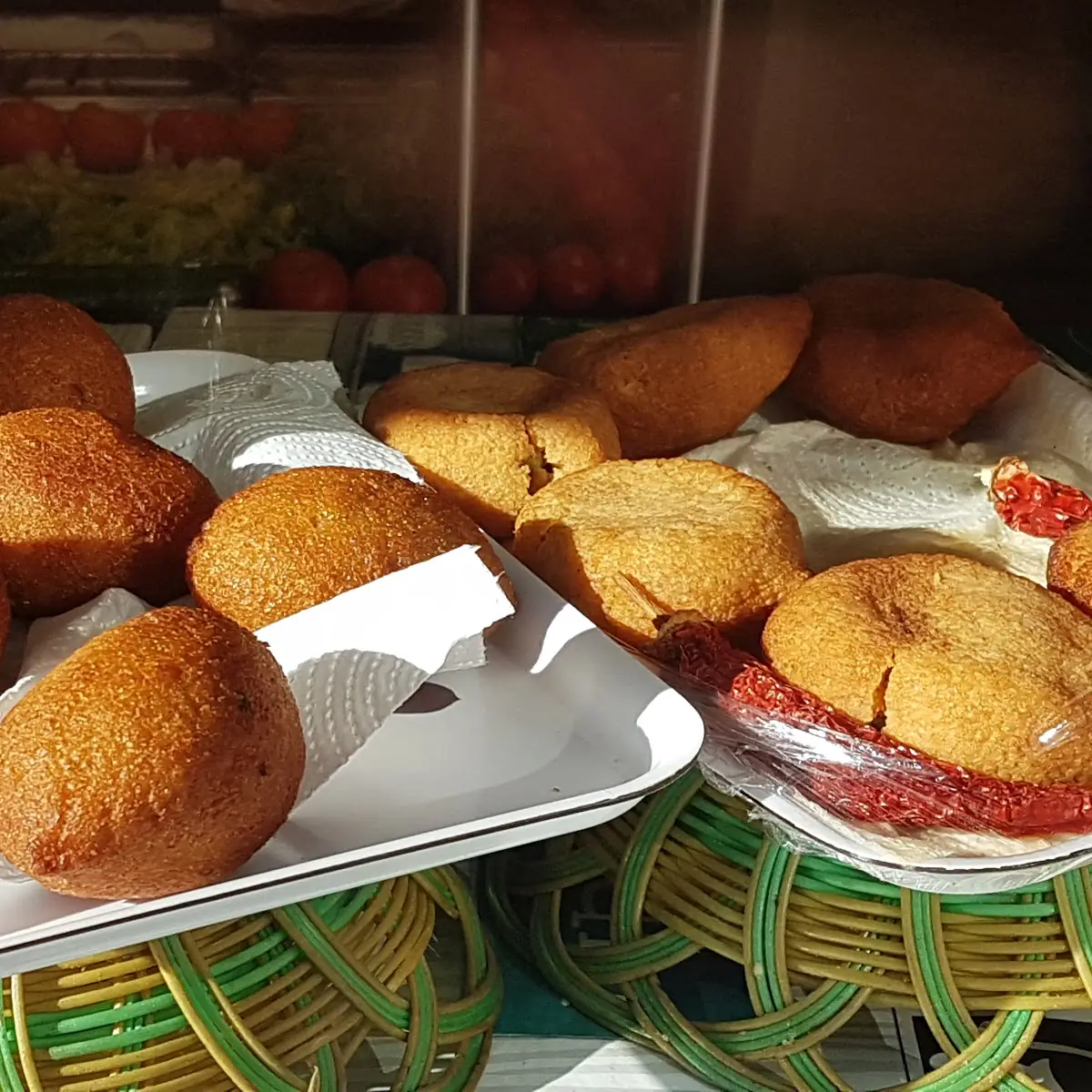 Gefüllte Bulgurbällchen