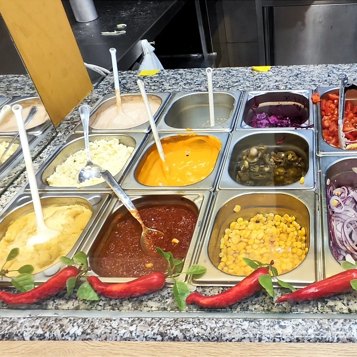 Kebab Toppings Und Saucen