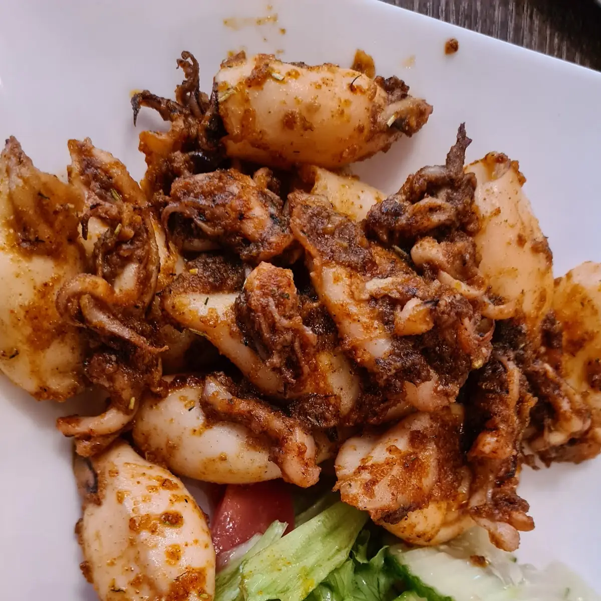 Calamari Gegrillt
