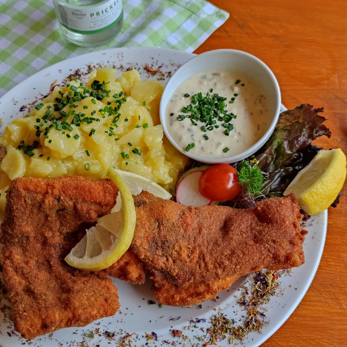 Fischfilet Wiener Art