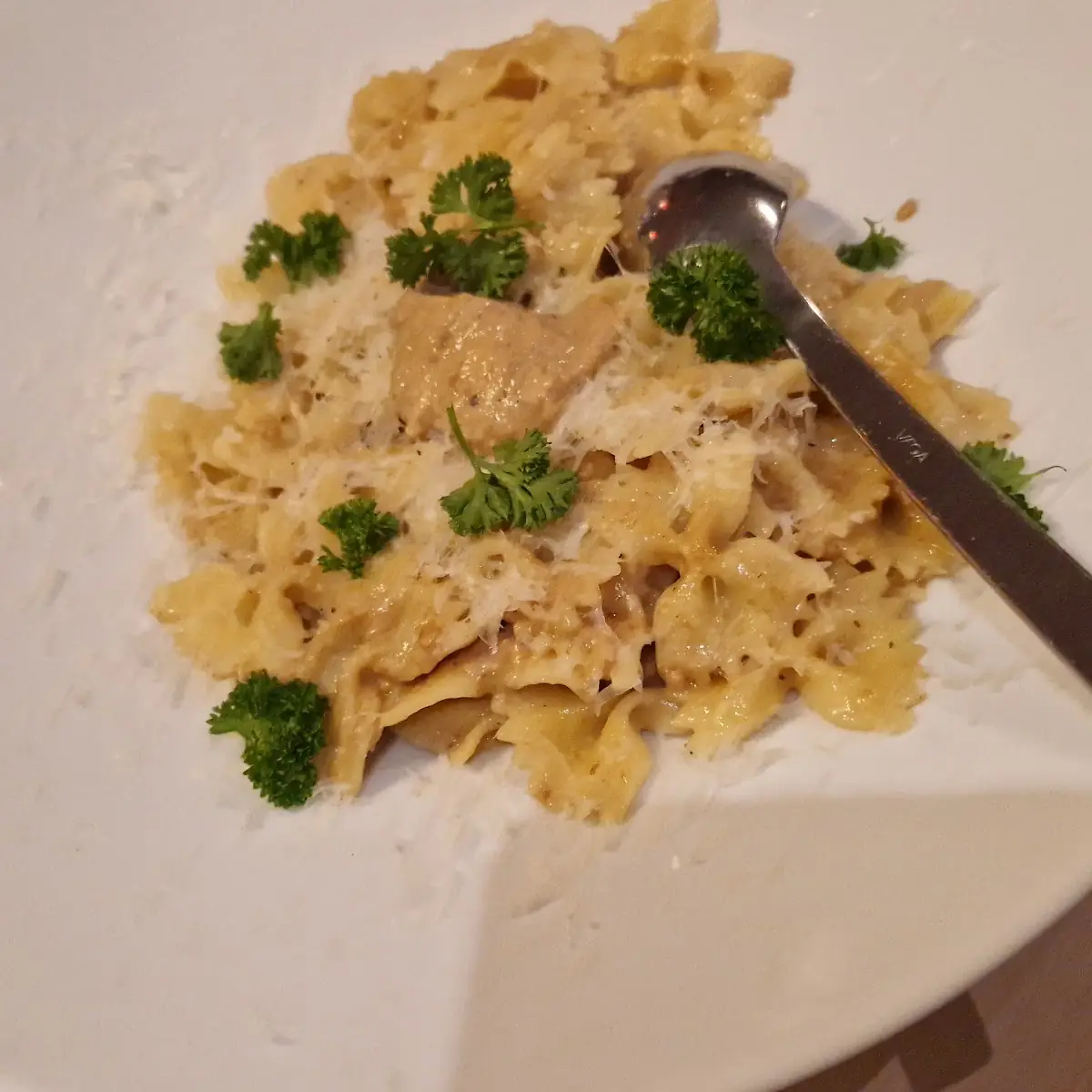 Pasta Mit Trüffelrahm