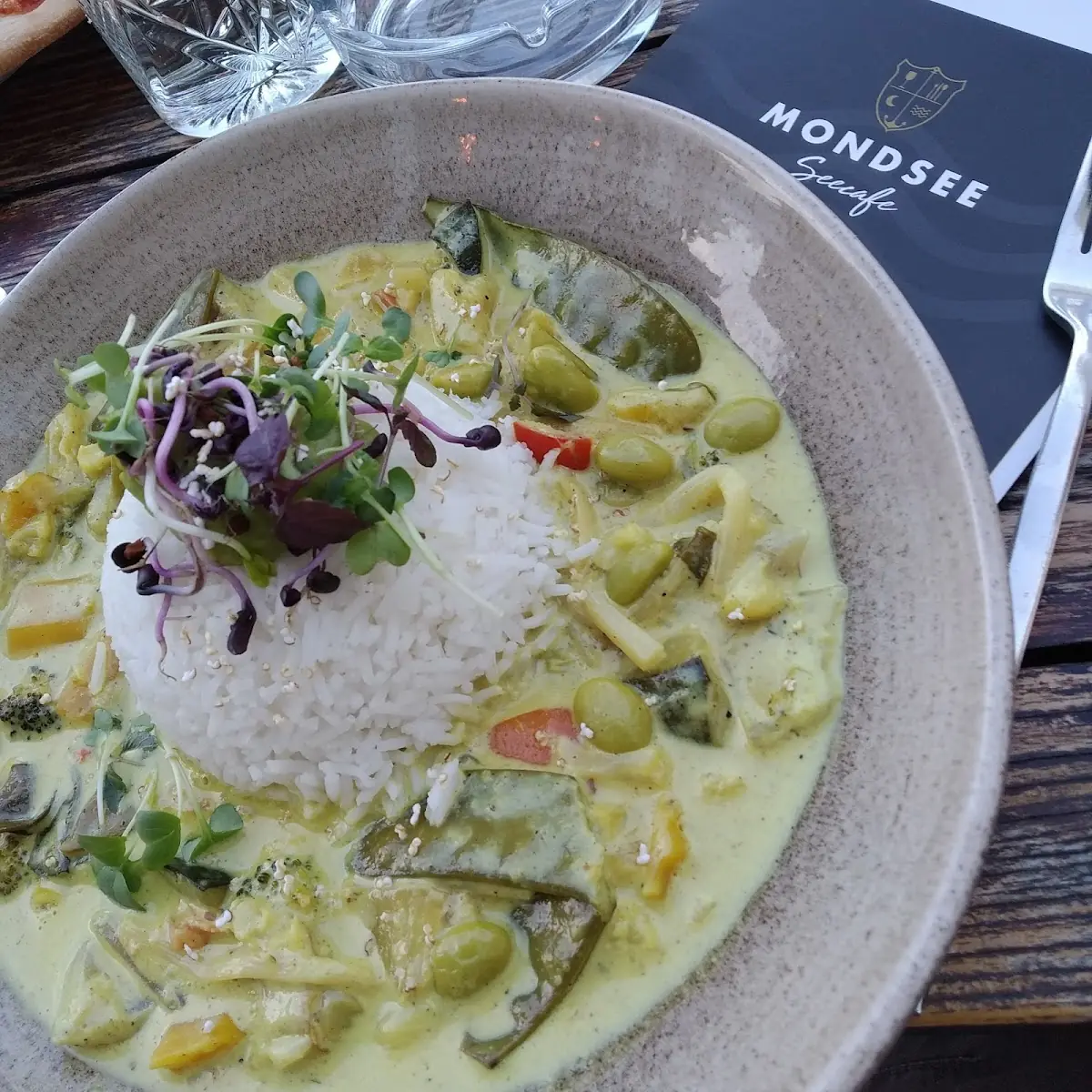 Grünes Curry Vegan