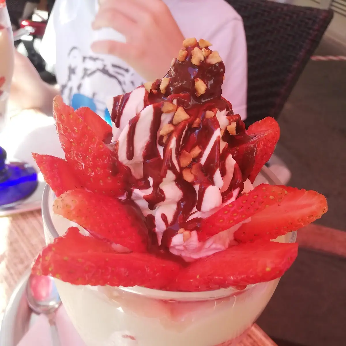 Erdbeer Cookie Becher