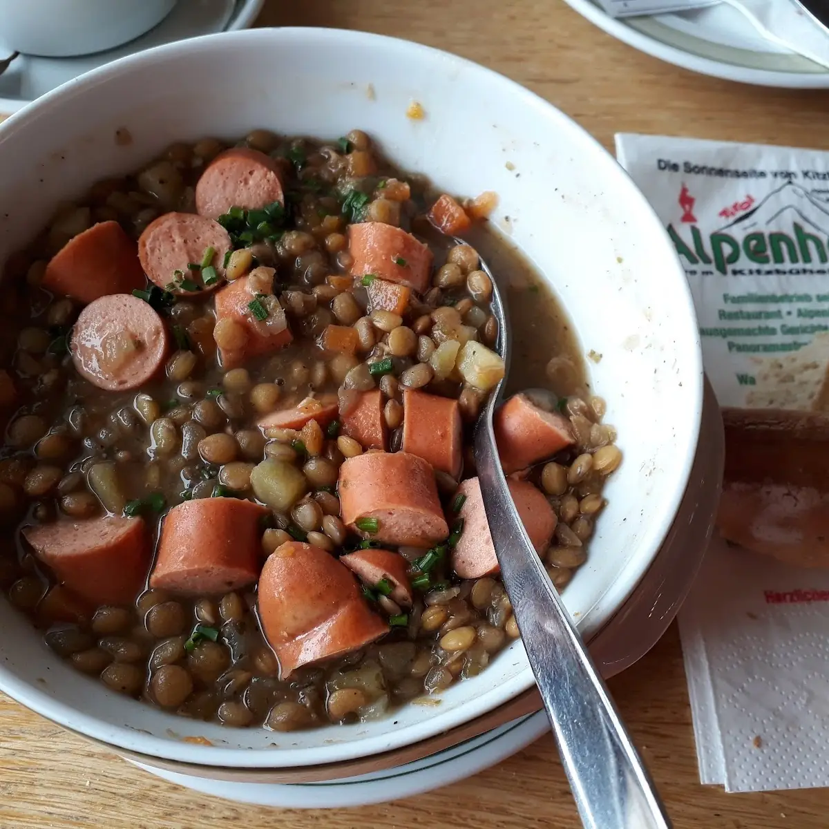 Linsensuppe Mit Frankfurter