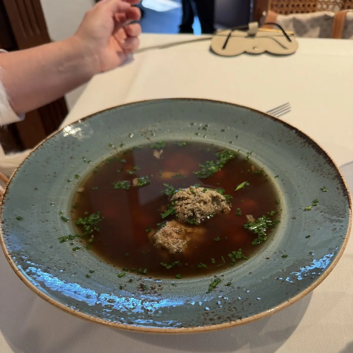 Leberknödelsuppe