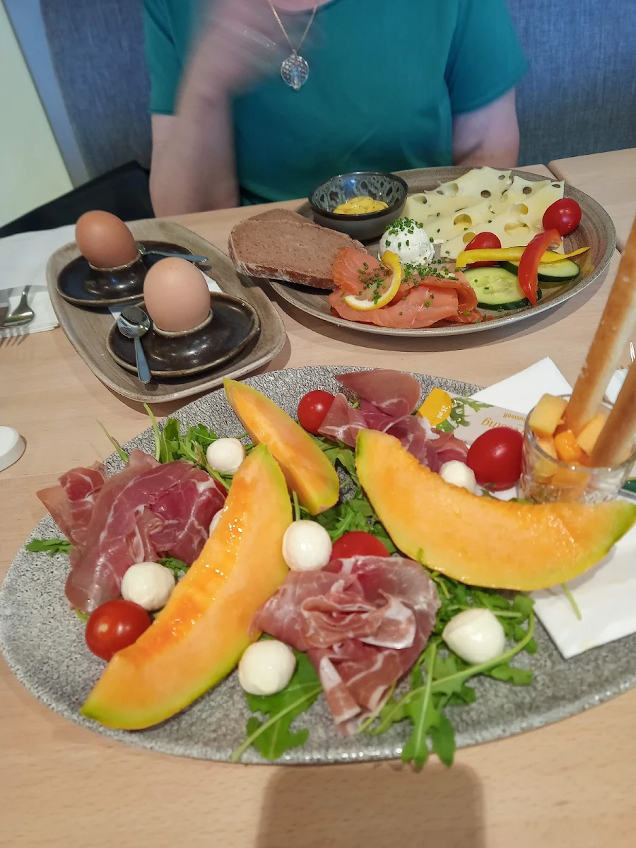 Ital Frühstück Vorne Norwegisch Frühstück Rückwärts