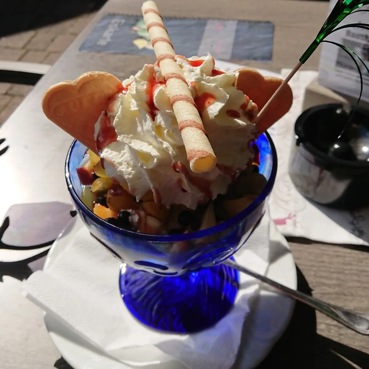 Eis Mit Früchten