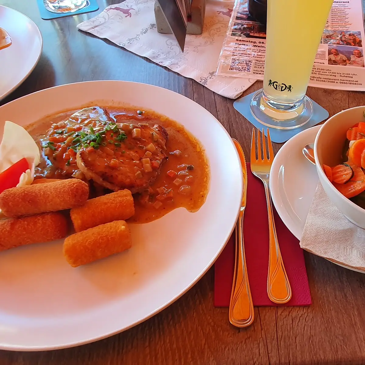 Schweinerückensteak